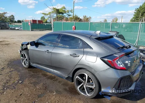 2017 Honda Civic Sport z USA, uszkodzony, nr VIN SHHFK7H40HU401497